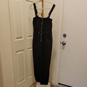 Black Sleeveless Jumpsuit